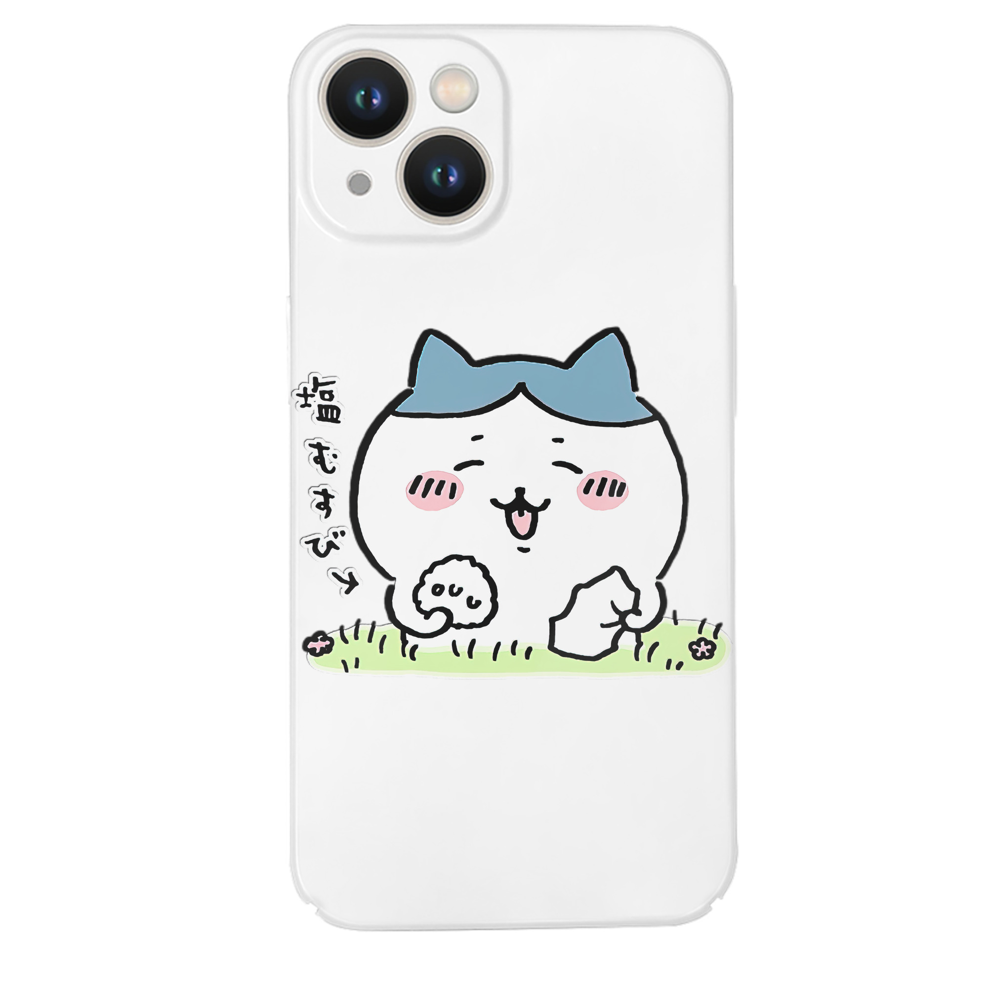 （画像用） ちいかわ ハチワレ Chii-kawa hachiware 【iPhone 14シリーズ対応】ハードケース